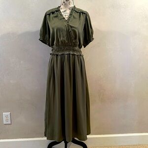 Beautiful olive green dress